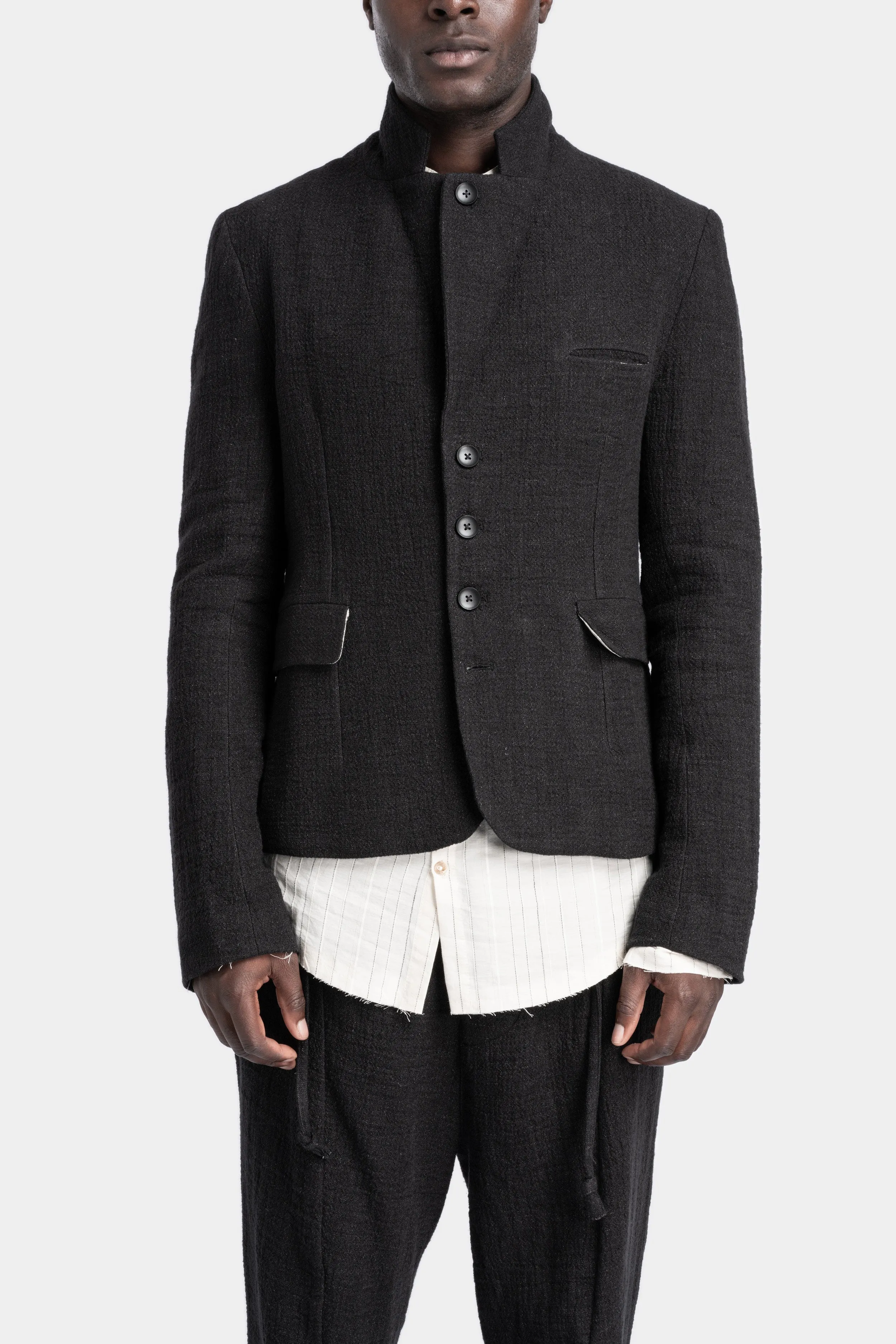 4 Button Linen / Wool Blazer