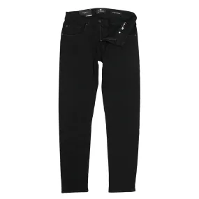 7 For All Mankind Black Luxe Jeans - Slimmy Tapered