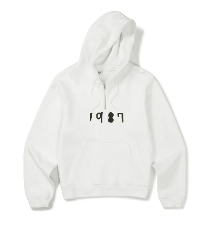 87MM Unisex Street Style Logo Hoodies & Sweatshirts