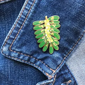 Acacia Enamel Pin becomes Stunning Acacia Tree Enamel Pin