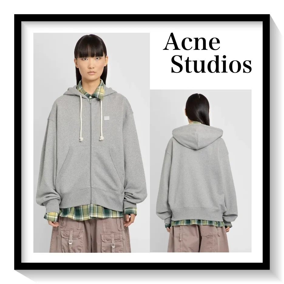 Acne Studios Street Style Cotton Hoodies & Sweatshirts with Long Sleeves