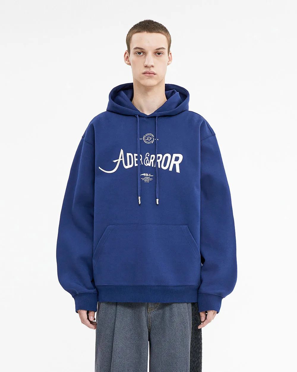 ADERERROR Long Sleeves Plain Cotton Oversized Logo Street Style Unisex