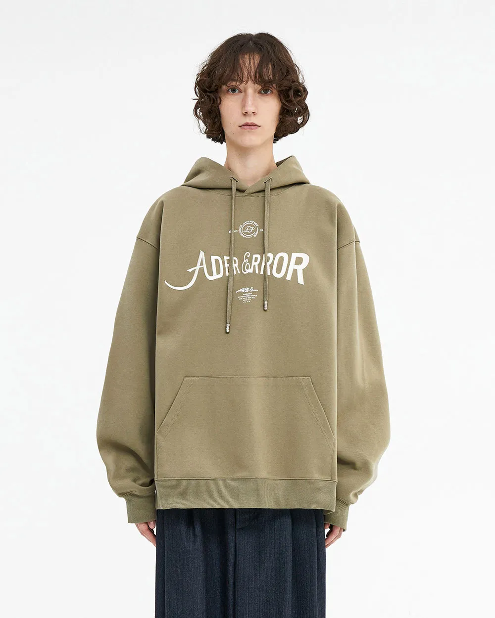 ADERERROR Long Sleeves Plain Cotton Oversized Logo Street Style Unisex