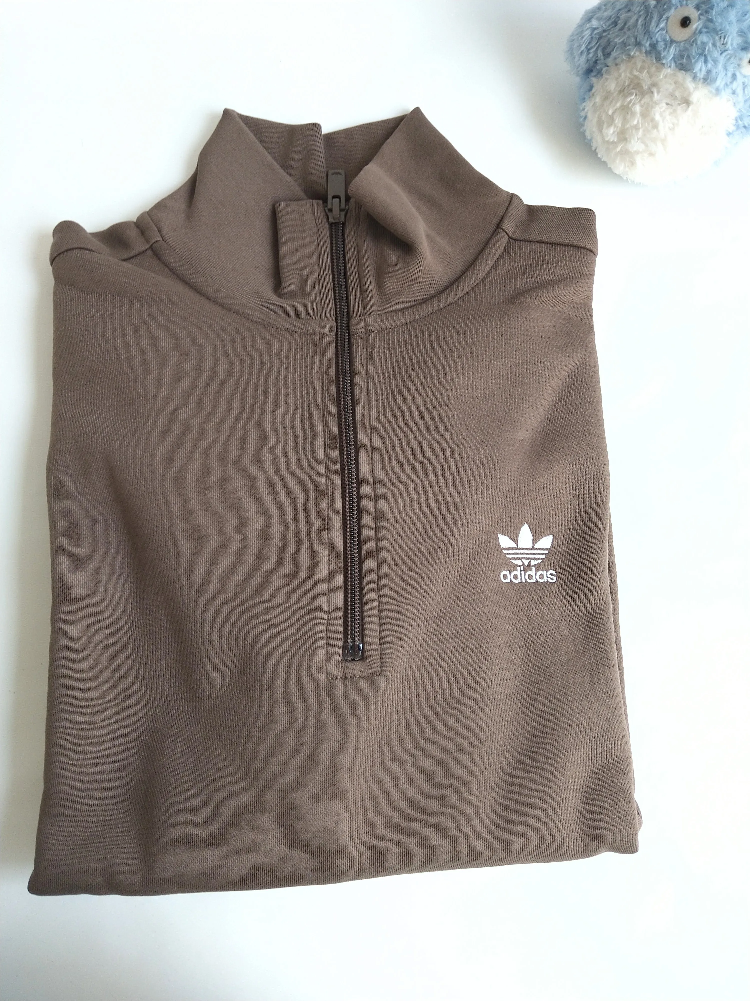 adidas long sleeve plain cotton logo street style