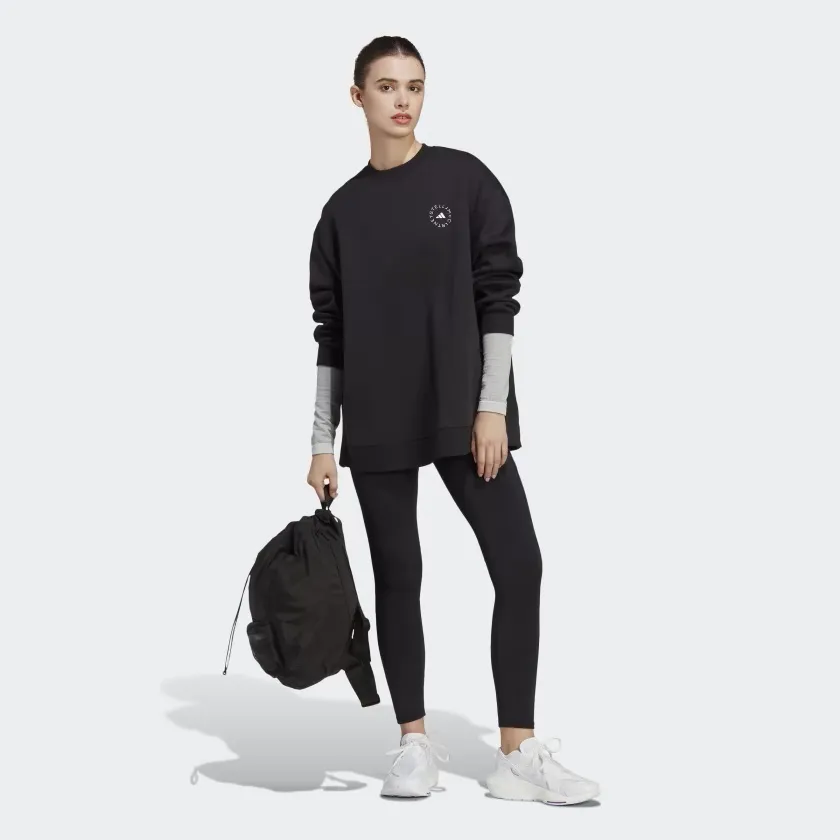 adidas Street Style Long Sleeves Plain Cotton Oversized Logo