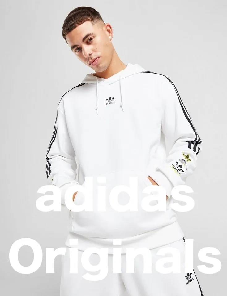 Adidas Streetwear Long Sleeve Logo Hoodies