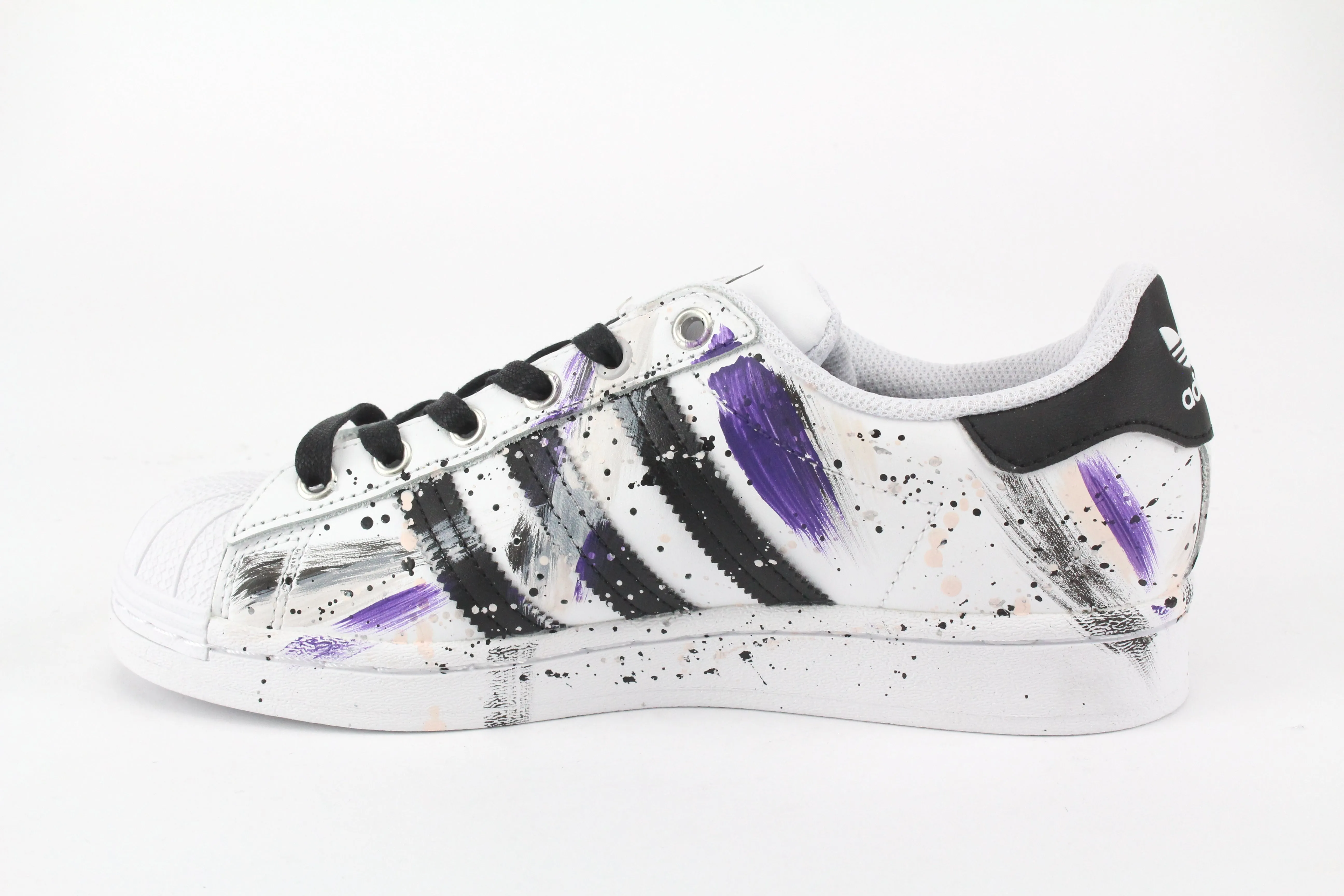 Adidas Superstar Purple/Black Vernice - Buy Online