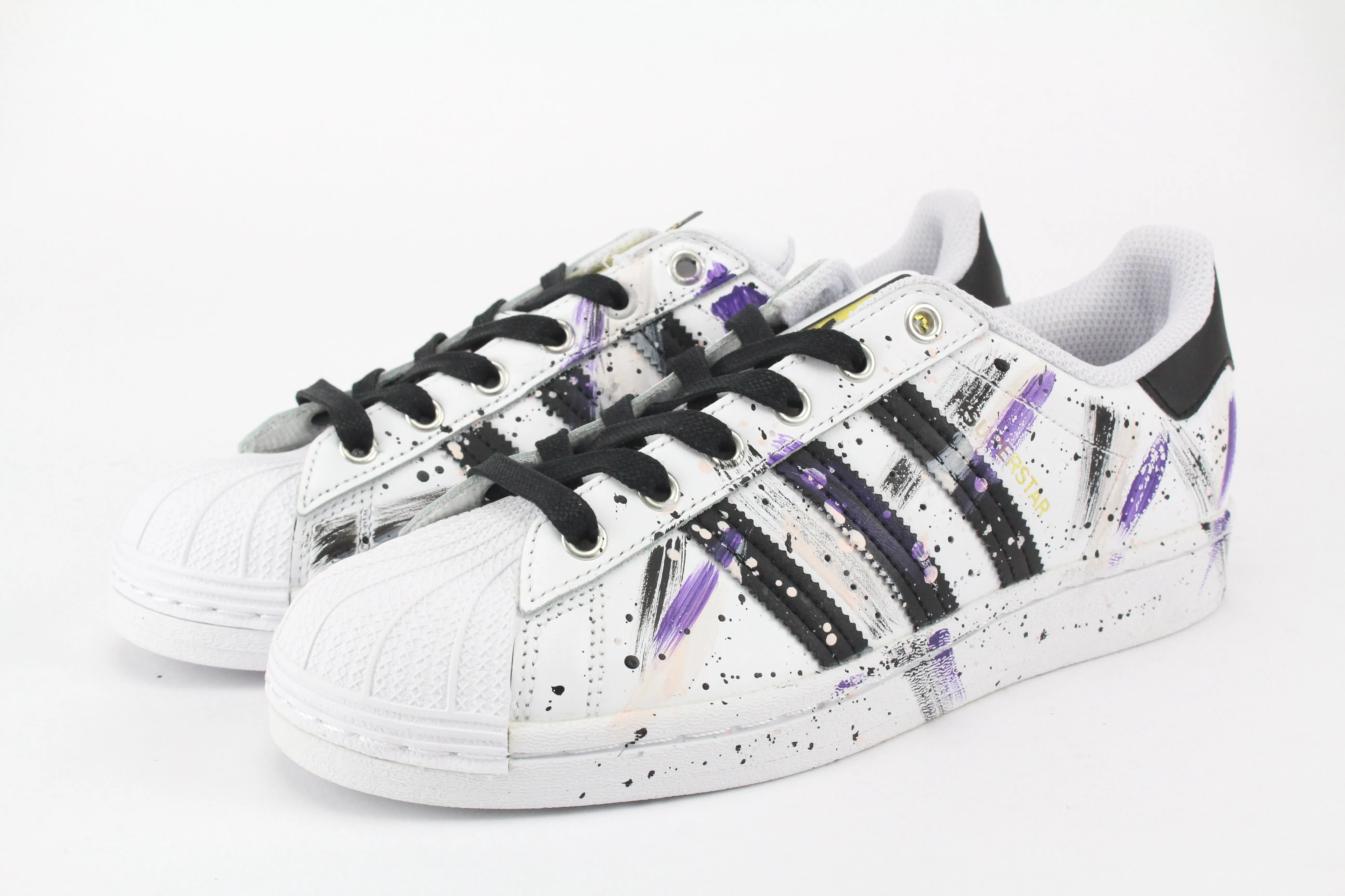 Adidas Superstar Purple/Black Vernice - Buy Online