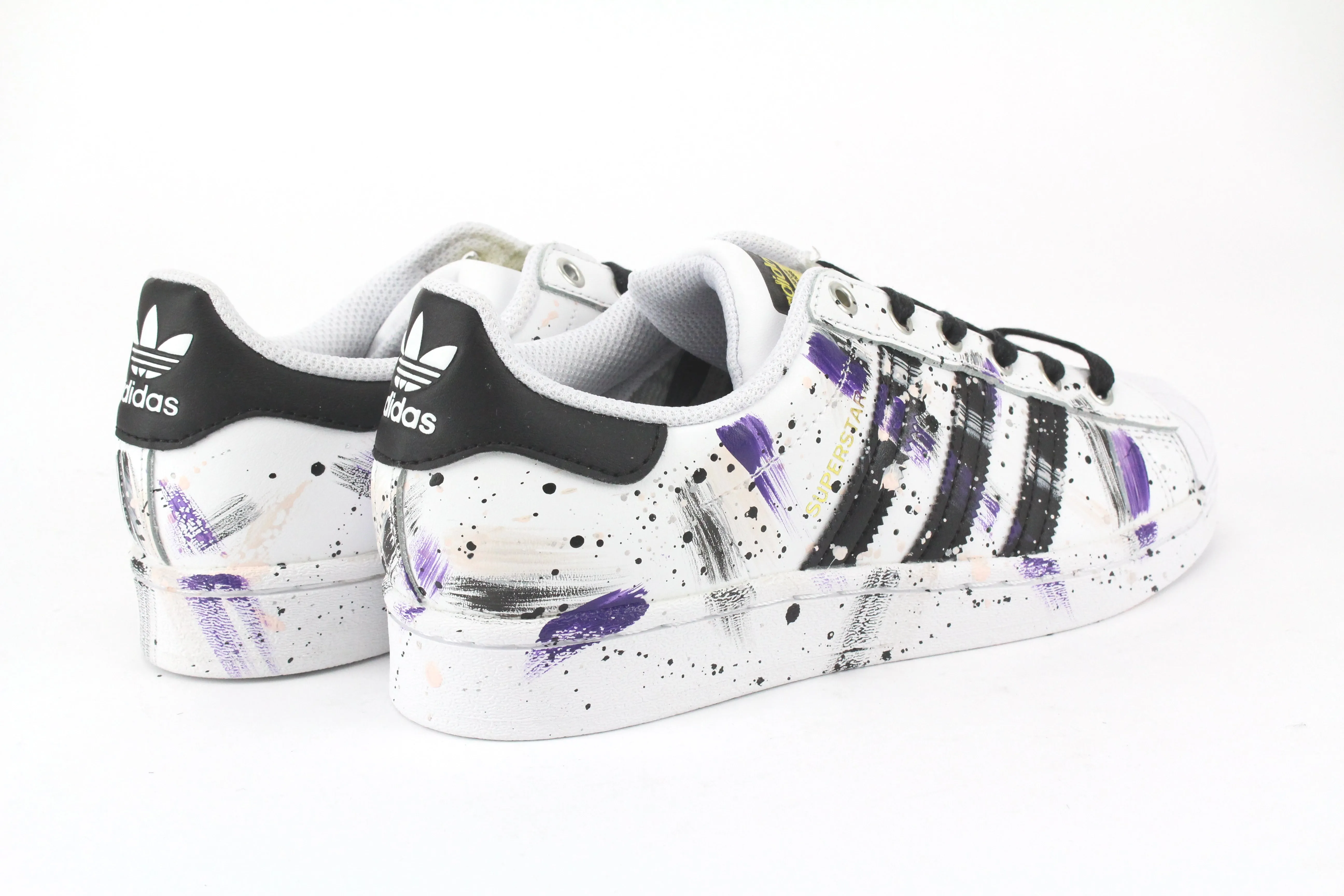 Adidas Superstar Purple/Black Vernice - Buy Online