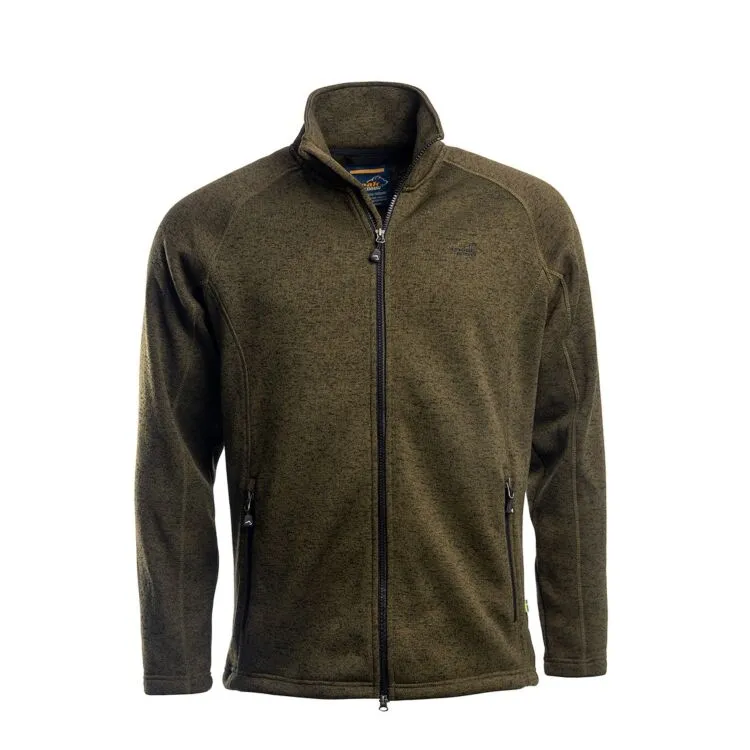 Adventure fleece jacket men olive