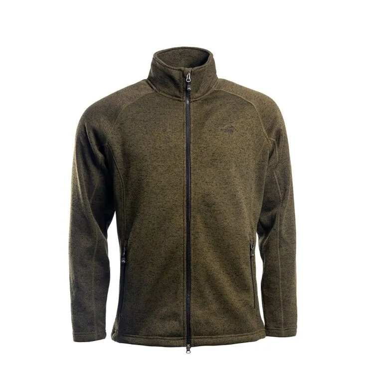 Adventure fleece jacket men olive