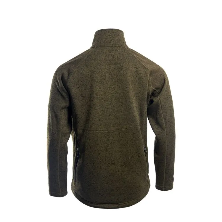 Adventure fleece jacket men olive