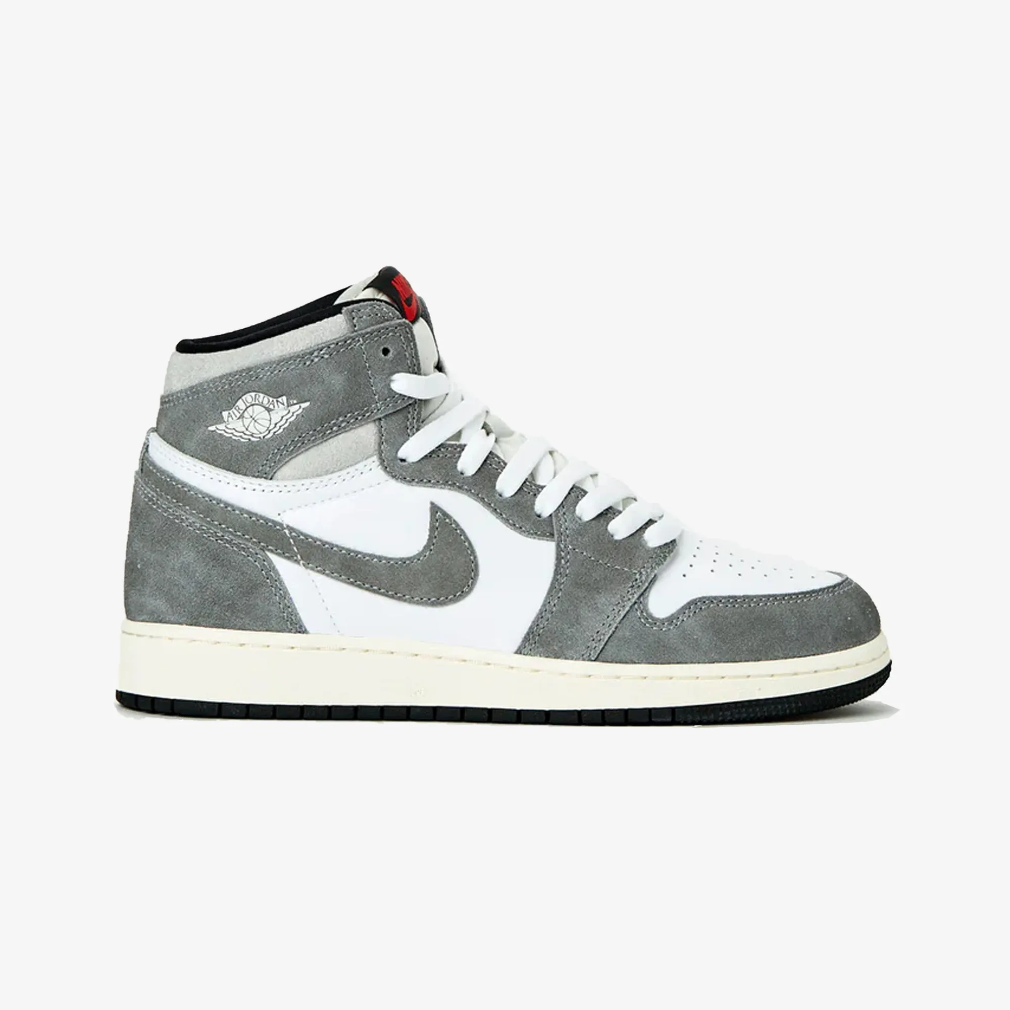 Air Jordan 1 High OG Black White Light Smoke Grey GS