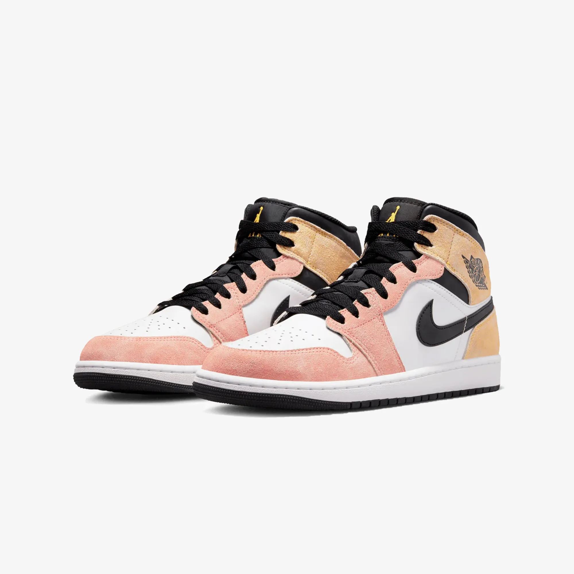 AIR JORDAN 1 MID SE in Magic Ember/Sundial White/Black color - Buy Now!