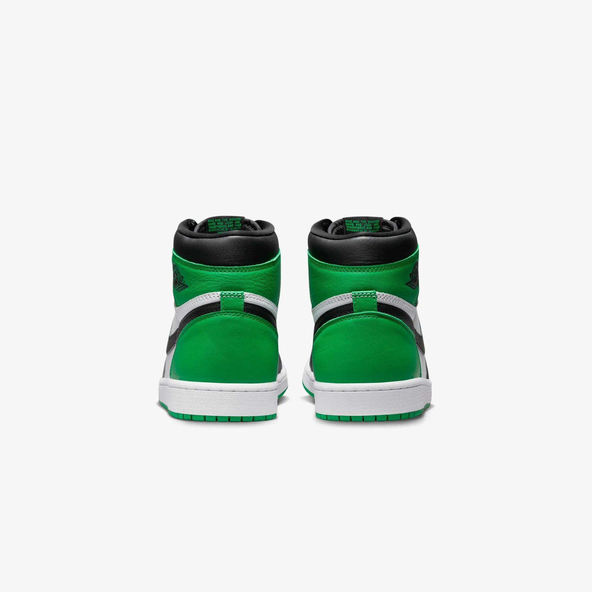 Air Jordan 1 Retro High OG Black Lucky Green White