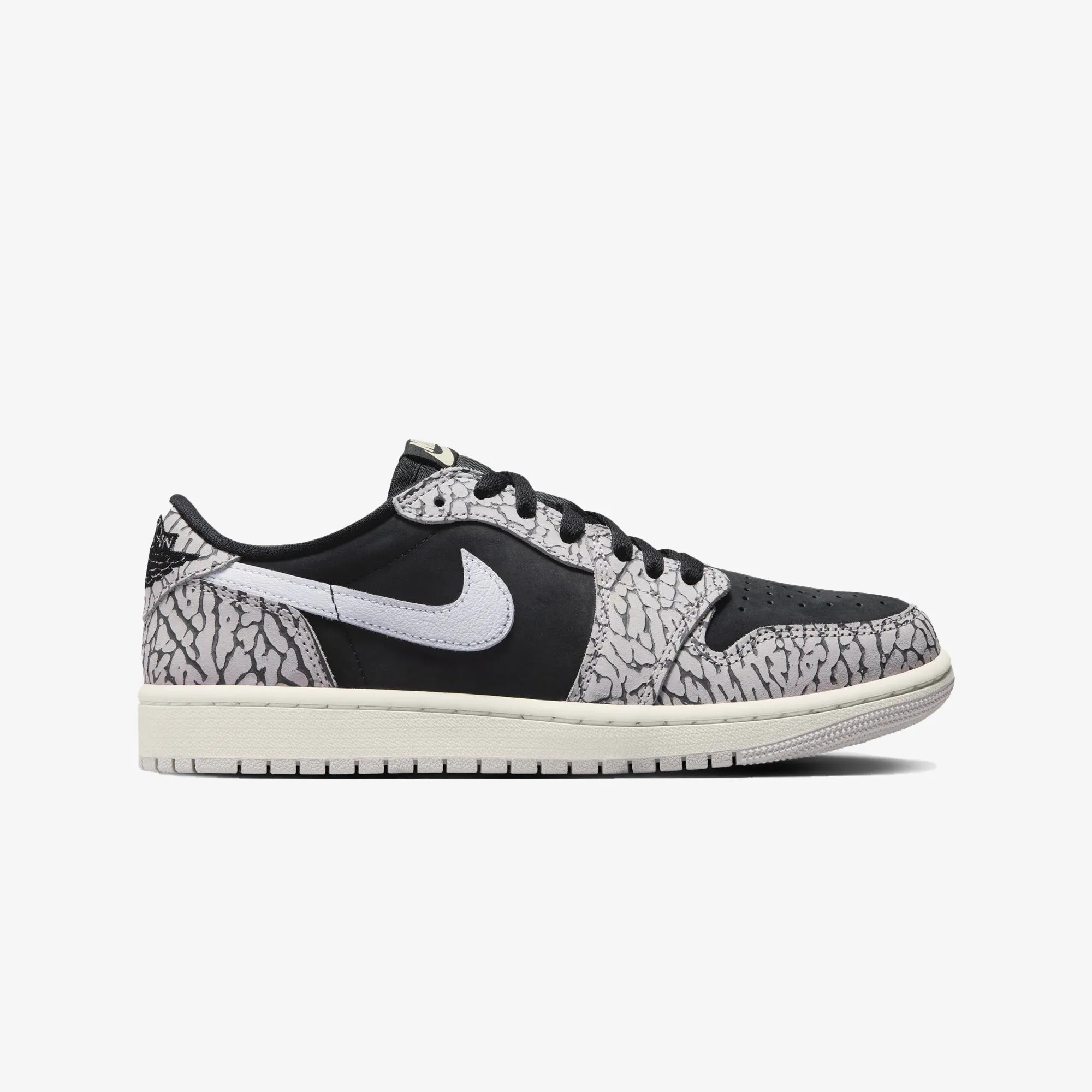 Air Jordan 1 Retro Low OG Black Muslin Tech Grey White - Buy Now