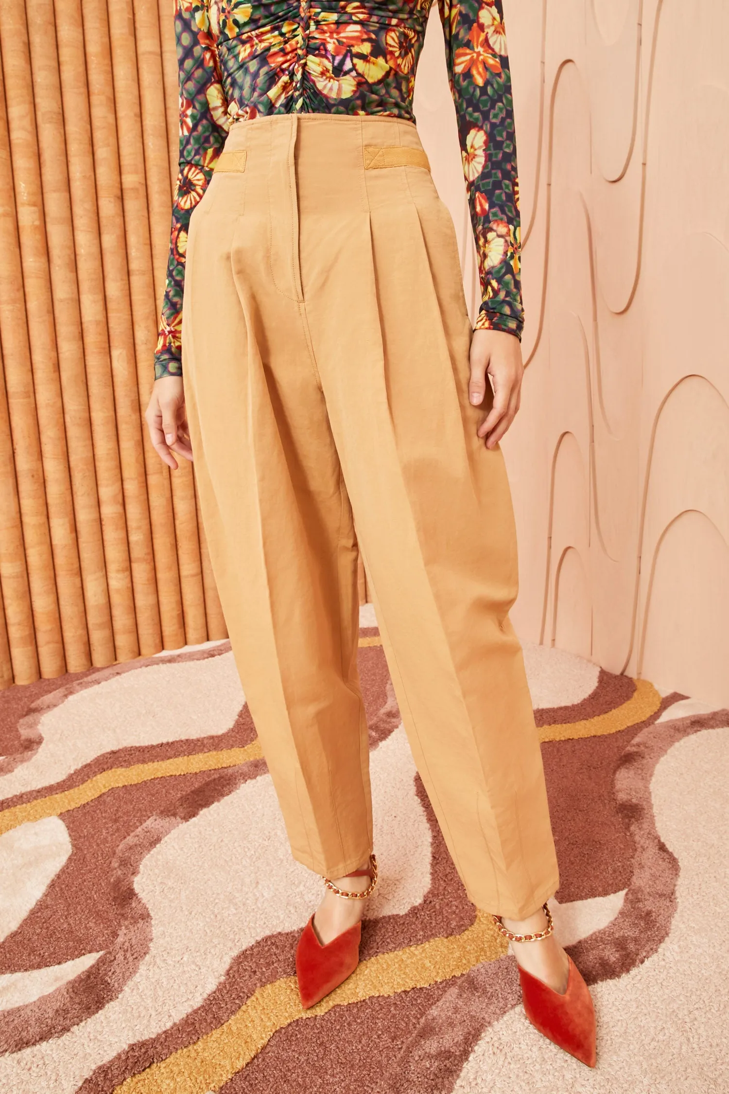 Alda Pants - Pampas, stylish trousers available for purchase