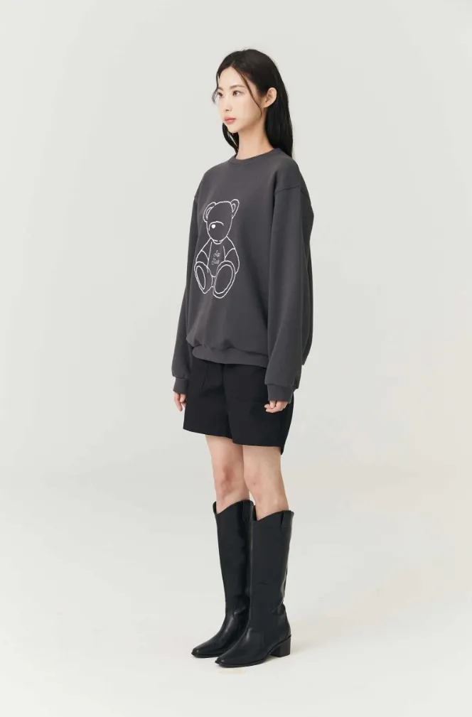 AQO Studiospace Unisex Street Style Logo Hoodies Sweatshirts