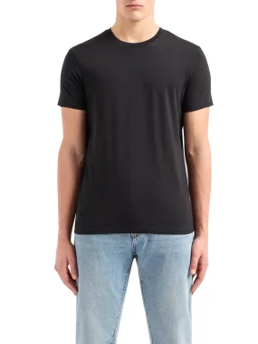 Armani Exchange men's black T-shirt 8nzt74 Zja5z