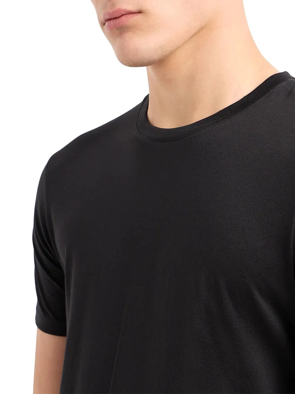 Armani Exchange men's black T-shirt 8nzt74 Zja5z