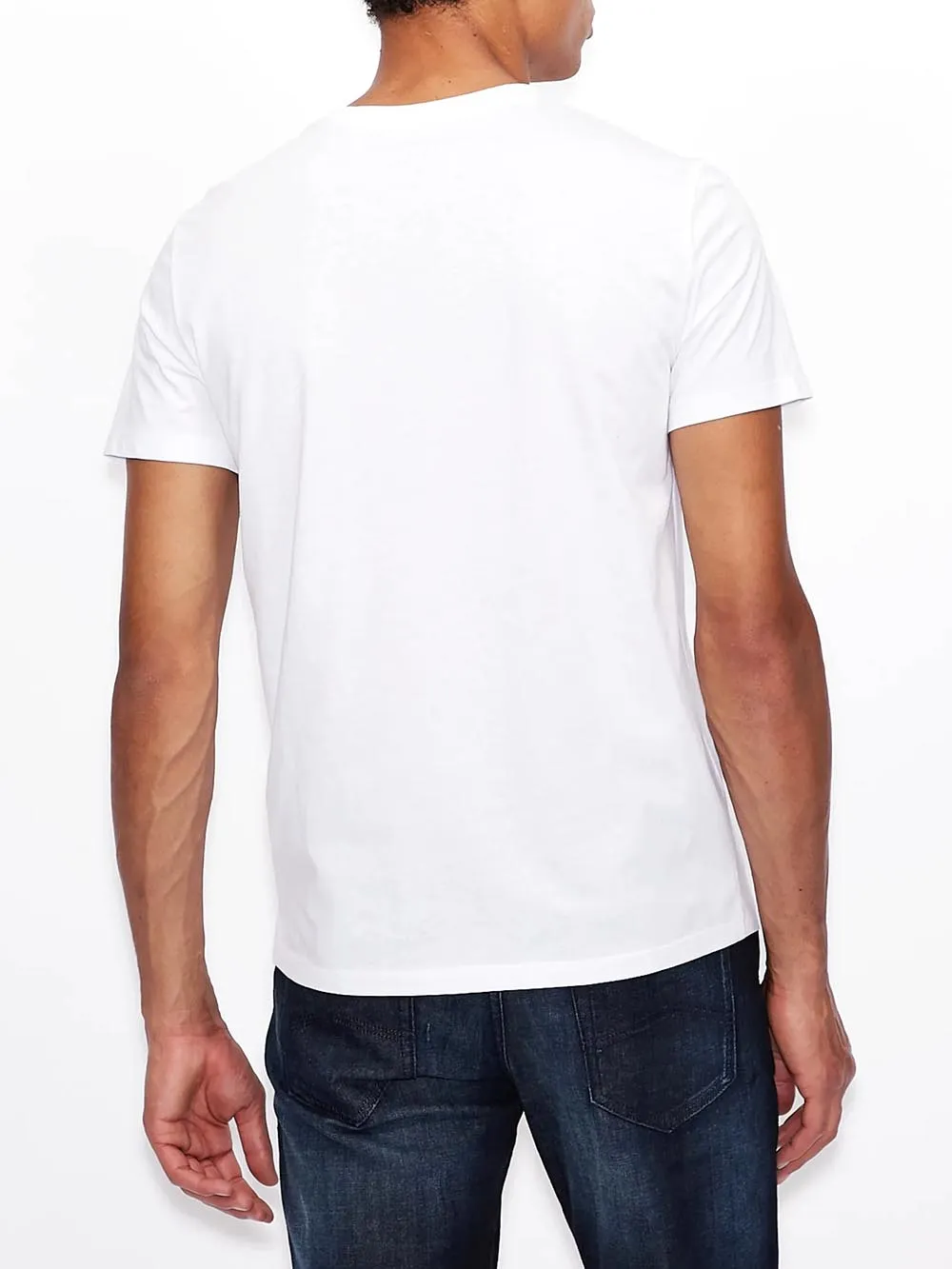 Armani Exchange men's white T-shirt 8nzt72 Z8h4z