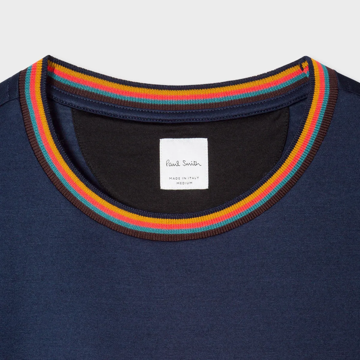 Artist Stripe T-Shirt - Navy | Paul Smith