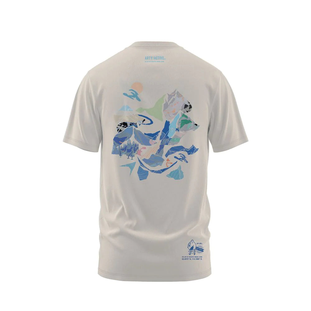 ARTY Unisex T-shirt Fragmented Sportive