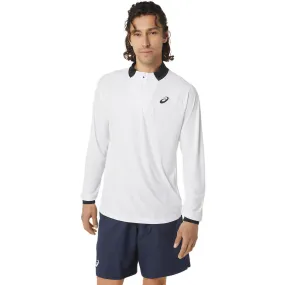 Asics Jacket Court Half Zip Men's White Black