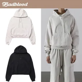 BADBLOOD | Long Sleeve Logo Hoodies & Sweatshirts for Unisex Street Style