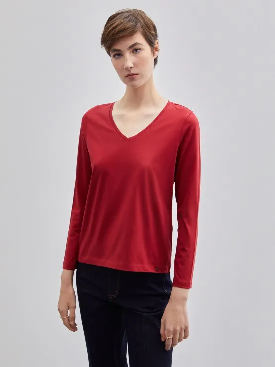 Basic V-neck sweater