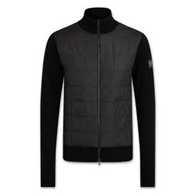 Belstaff Black Kelby Zip Cardigan