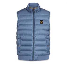 Belstaff Circuit Down Gilet Airforce Blue