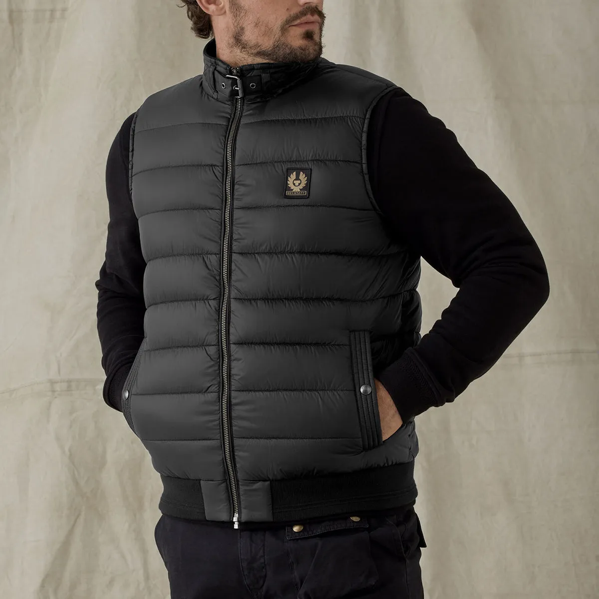 Belstaff Circuit Down Gilet Black