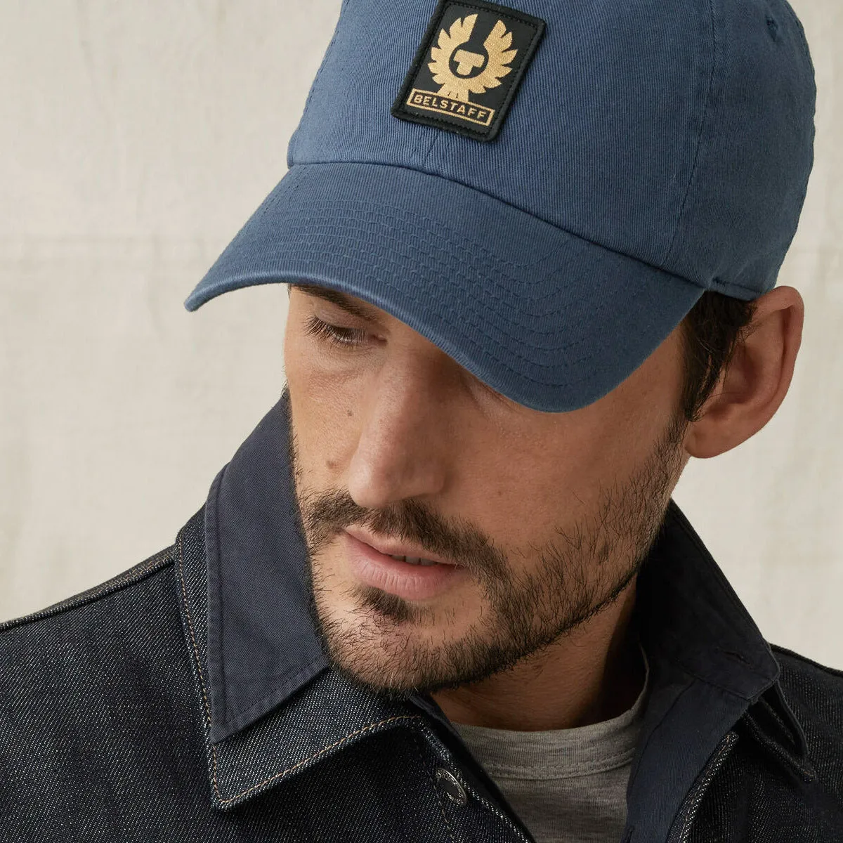 Belstaff - Phoenix Logo Cap, Airforce Blue - Shop Now