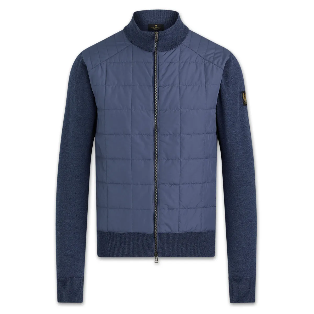 Belstaff Racing Blue Kelby Zip Cardigan - New Arrival