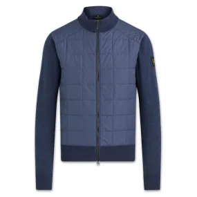 Belstaff Racing Blue Kelby Zip Cardigan - New Arrival