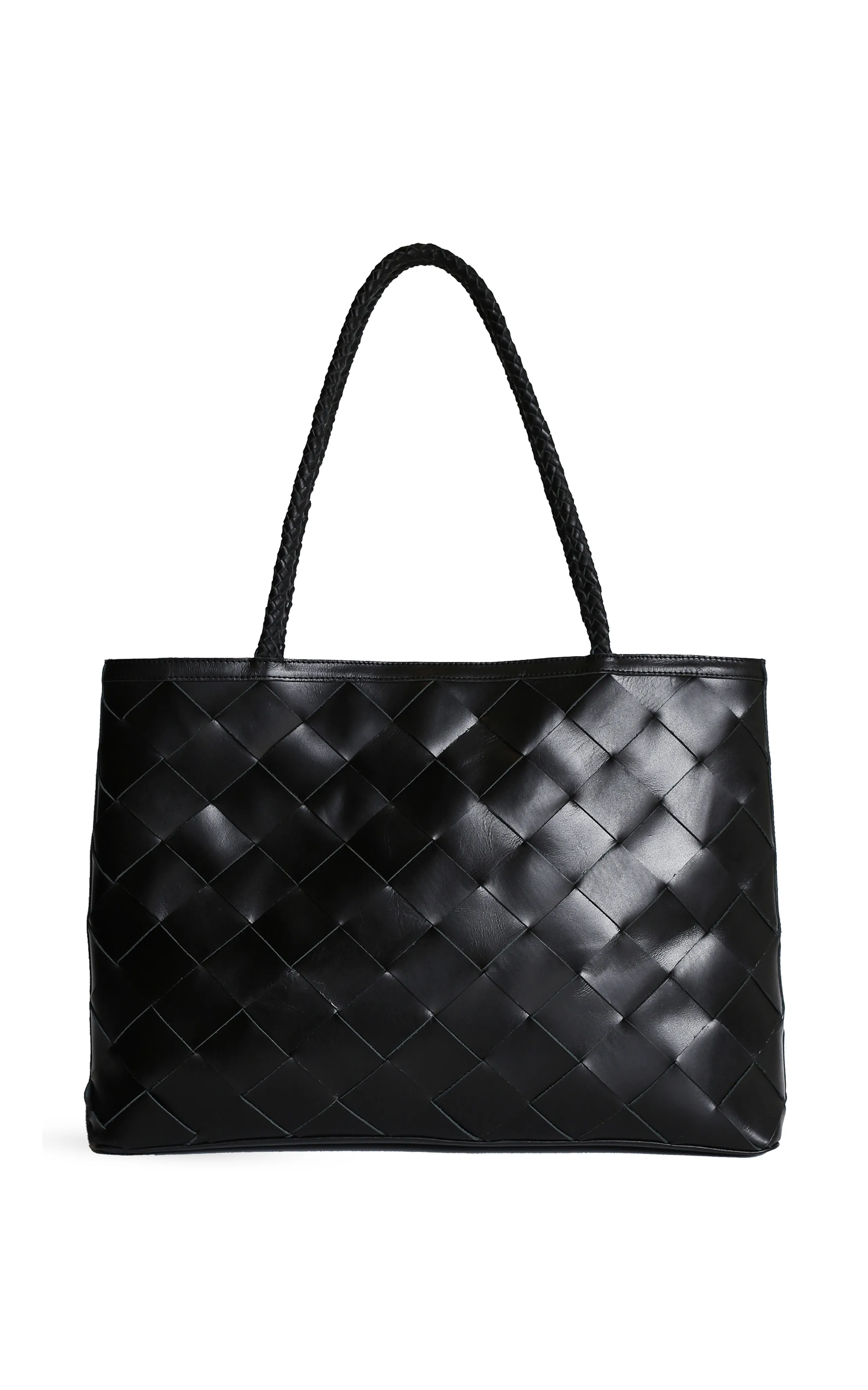 Bembien Gabrielle Grande Woven Leather Tote Bag