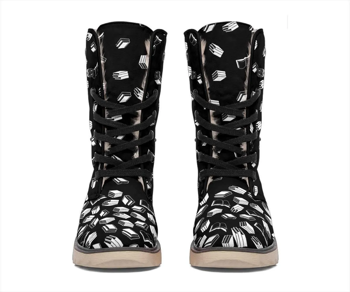 Black Bookish Polar Boots