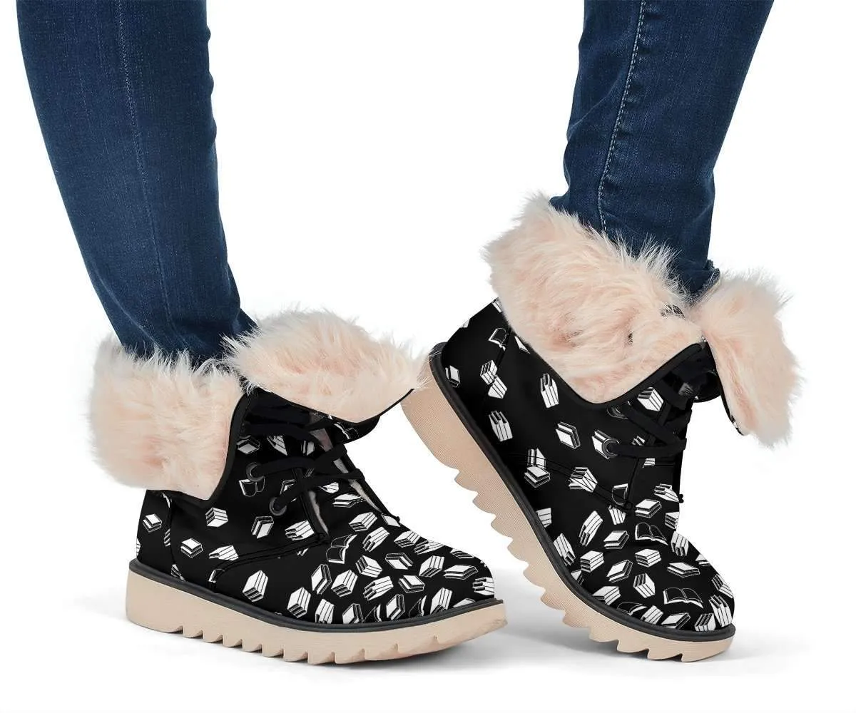 Black Bookish Polar Boots