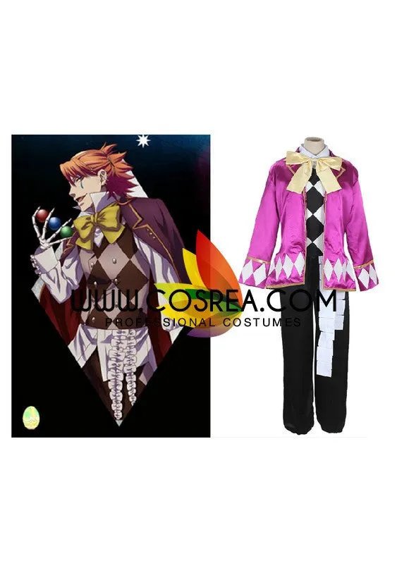 Black Butler Joker Satin Version Cosplay Costume