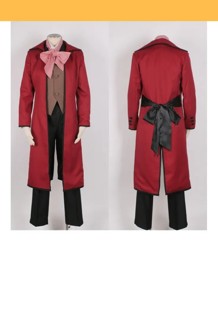 Black Butler Kuroshitsuji Grell Sutcliff Costume