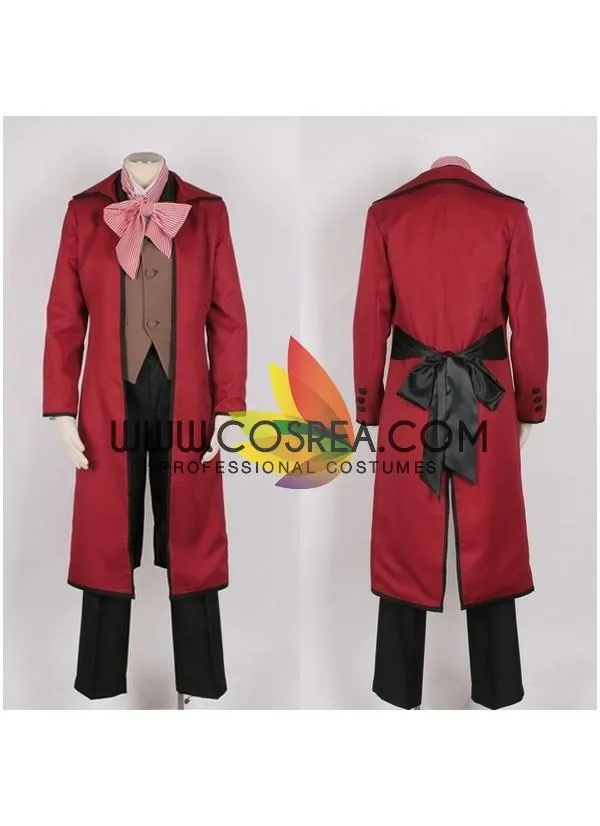 Black Butler Kuroshitsuji Grell Sutcliff Costume