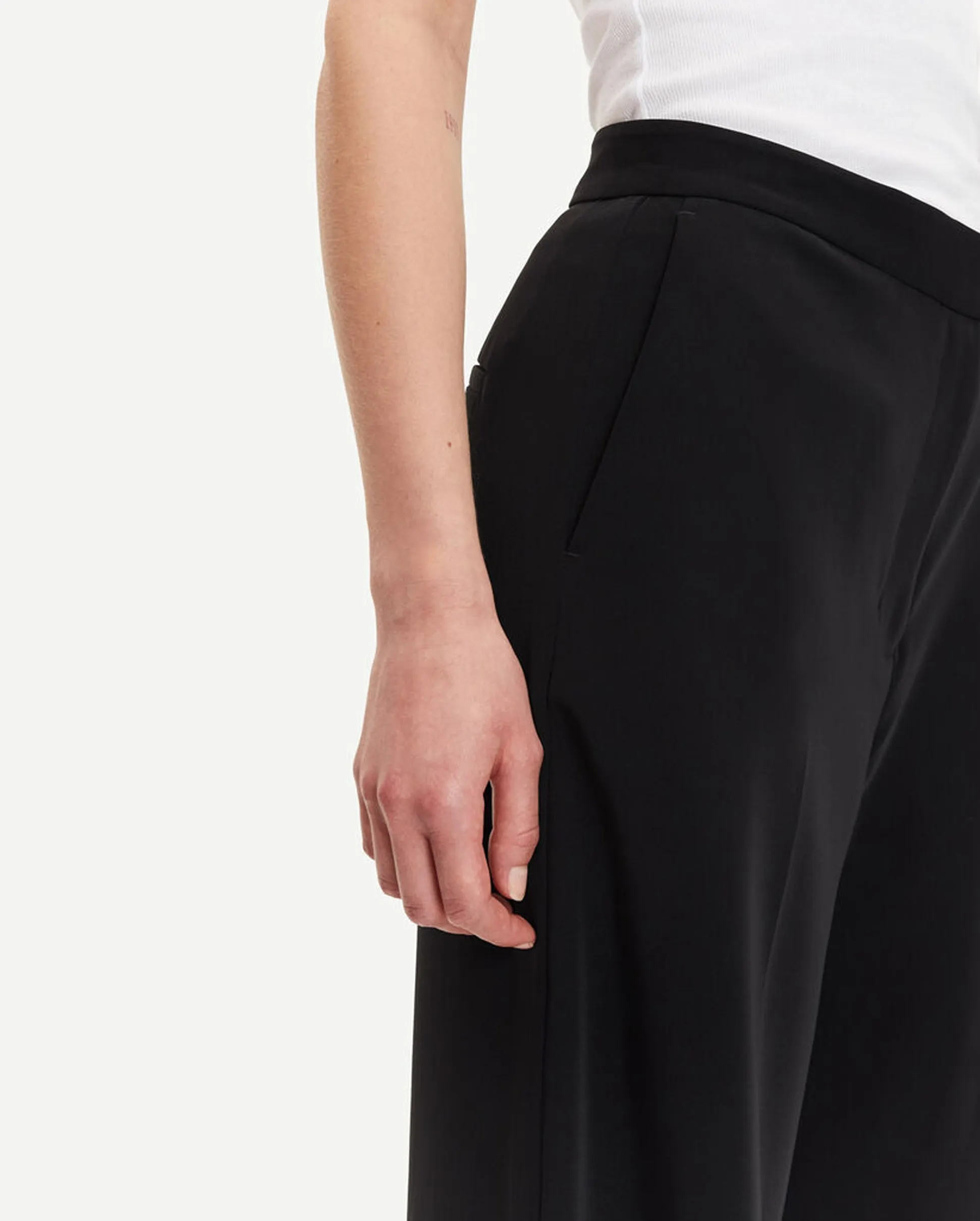 Black Collot Trousers