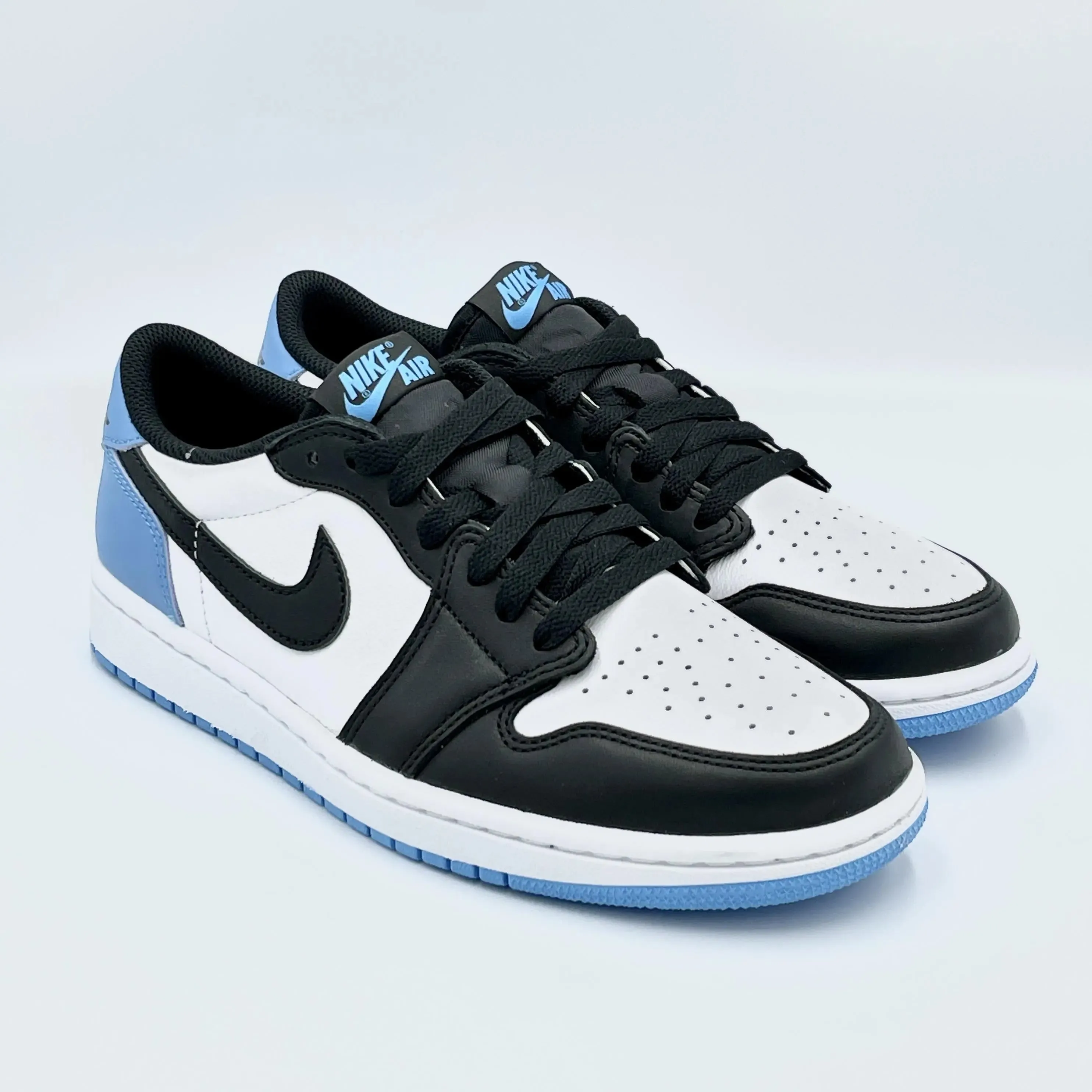 Black Dark Powder Blue Jordan 1 Retro Low OG - Shop Now!