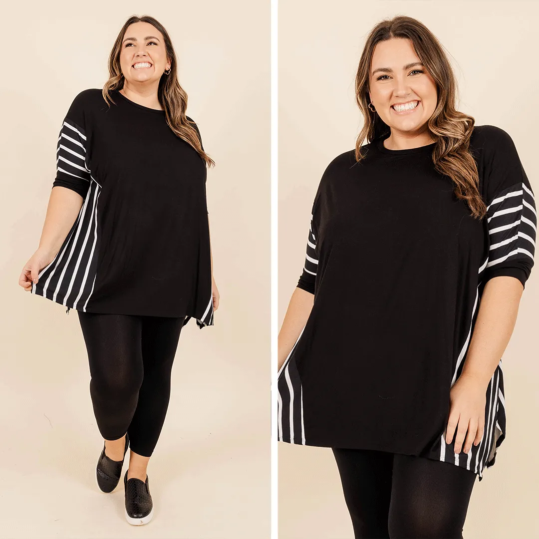 Black Finish The Story Tunic