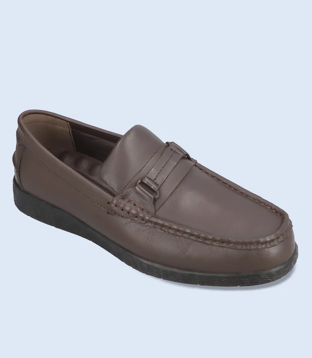 BM5234 Brown Men's Driving Moccasins