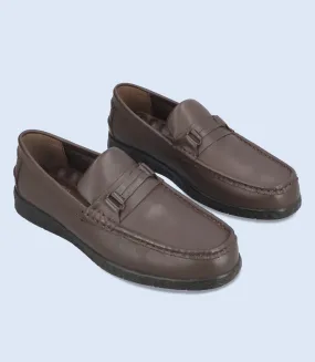 BM5234 Brown Men's Driving Moccasins