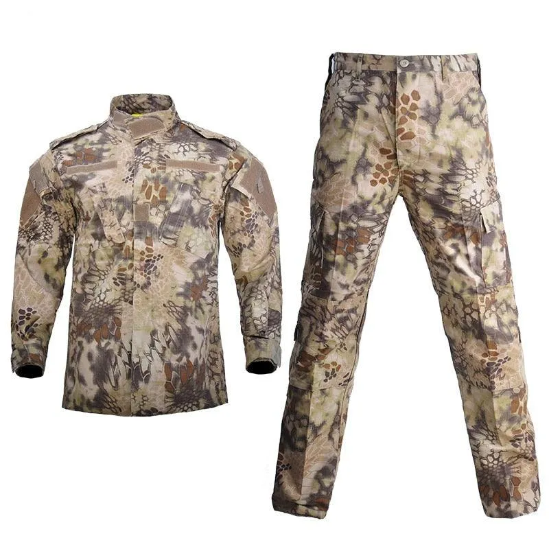 Bold Statement Camo Security Combat Uniform Tactical Combat Special Force