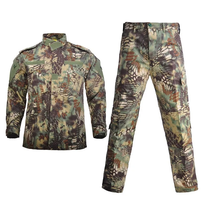 Bold Statement Camo Security Combat Uniform Tactical Combat Special Force