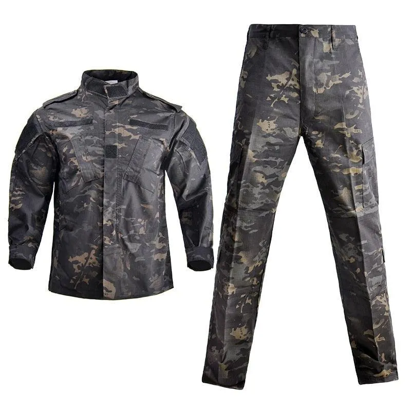 Bold Statement Camo Security Combat Uniform Tactical Combat Special Force